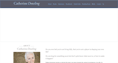 Desktop Screenshot of catherinedowling.com